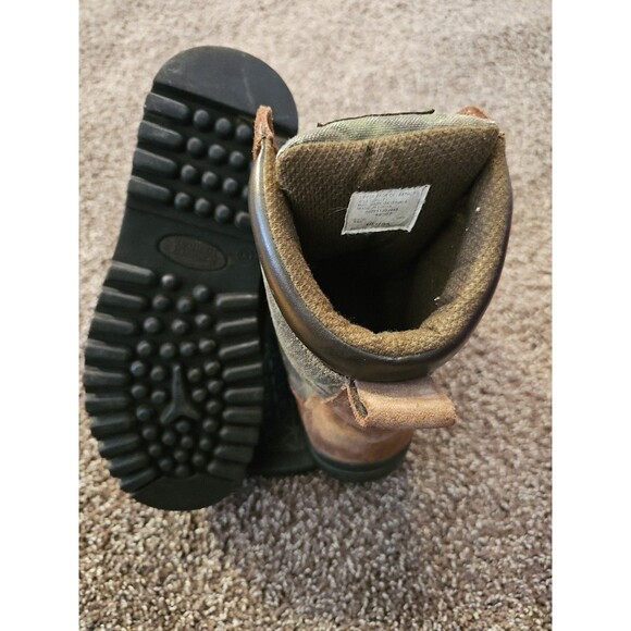 Northwest Territory Waterproof Brown Suede Camoflauge Boots Mens 10